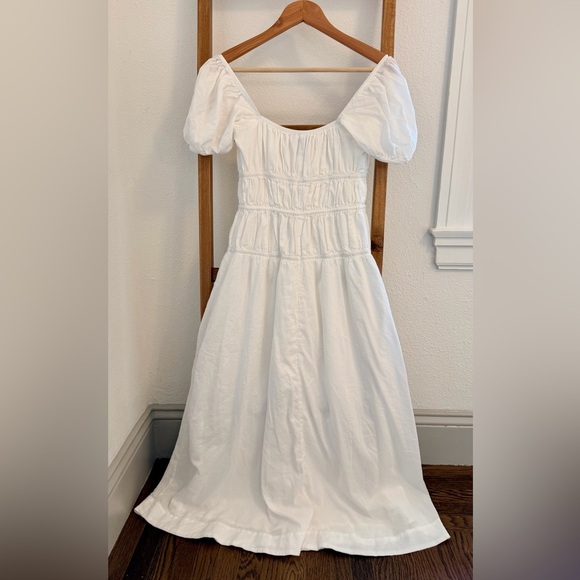 Reformation Rhett Dress White - Picture 6 of 7
